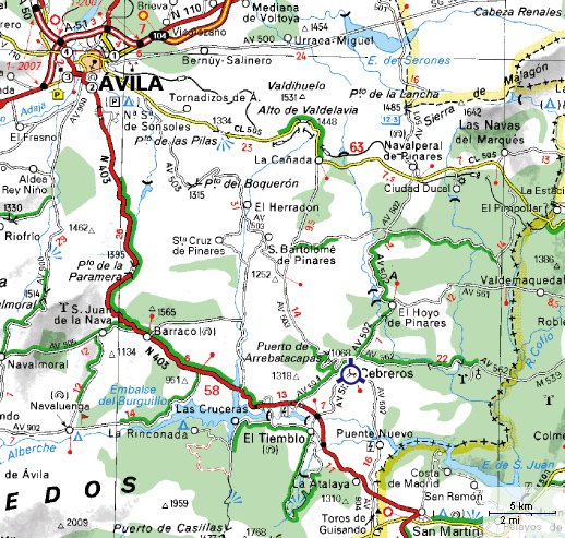 mapa de La Casa Del Abuelo Blas