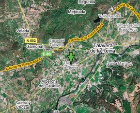 mapa de Casa Rural La Sifonera