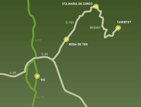 mapa de La Torre De La Vall