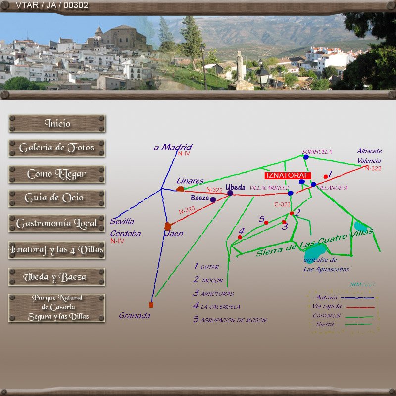 mapa de Casa Rural Pozo De La Nieve