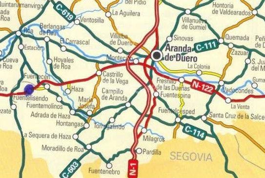 mapa de Villa Abeleste