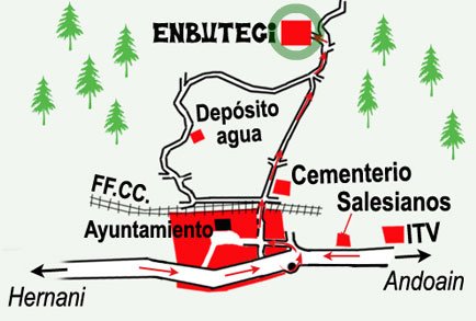 mapa de Enbutegi