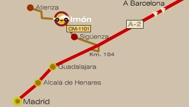 mapa de La Posada De Imon I