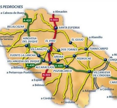 mapa de Casa Rural El Vasar