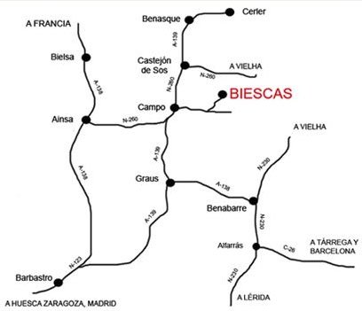 mapa de Casa Tuzalet