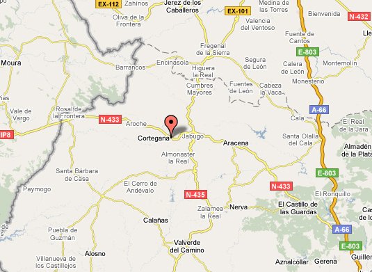 mapa de Finca El Capirote