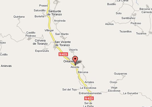 mapa de Casa La Abuela