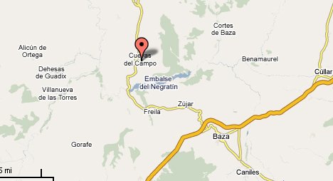 mapa de Cuevas Del Sur