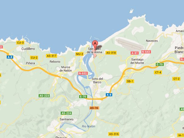mapa de Casa Alborada