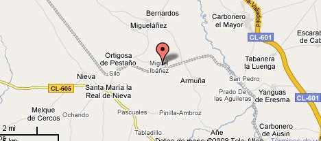 mapa de El Descanso De Los Lares