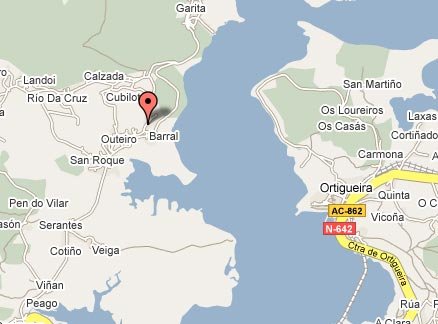 mapa de Hotel De Natureza A Miranda