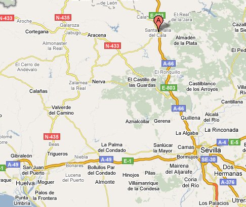 mapa de Casa Olalla