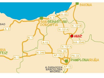 mapa de Jauregia I