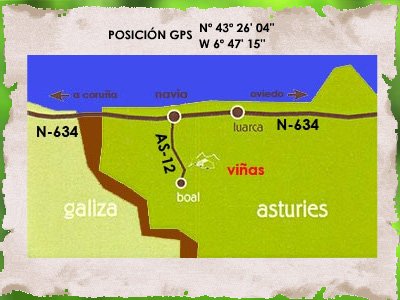mapa de El Bosque De Las Viñas