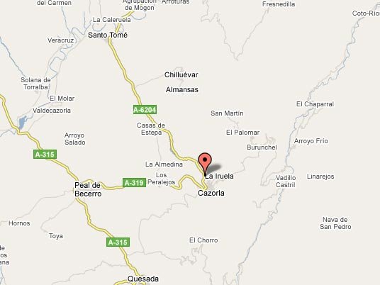 mapa de La Casa De La Piscina