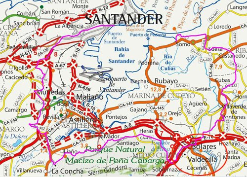 mapa de Posada El Hidalgo