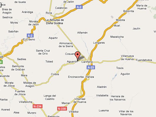 mapa de La Cabaneta