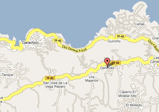 mapa de Casa Ida