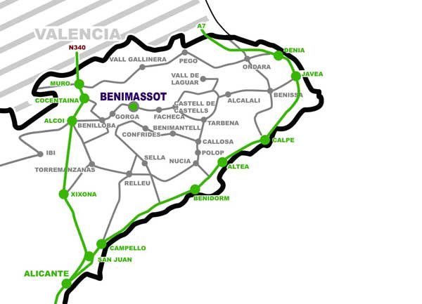 mapa de Cantacuc