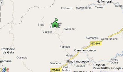 mapa de Ramajal Rural