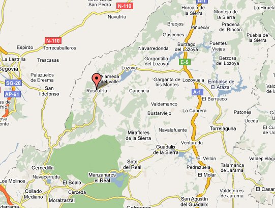 mapa de D�Elvira