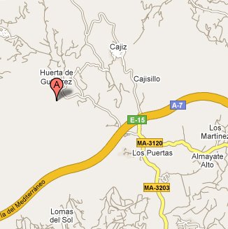 mapa de Cortijo De Campo El Maurel