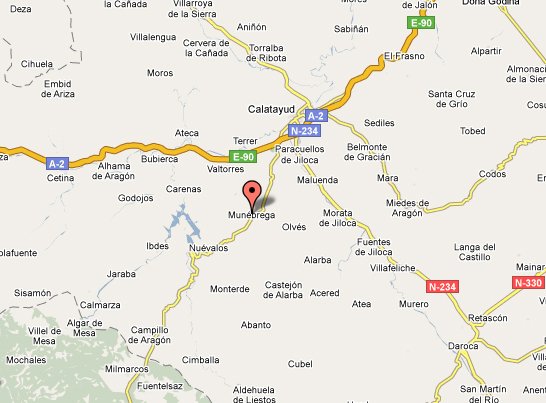 mapa de La Casona Del Solanar
