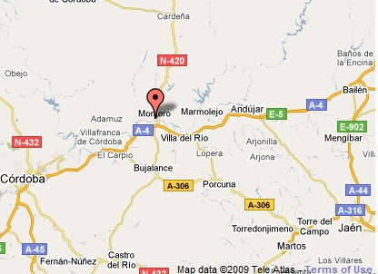 mapa de Casas Rurales Sierra Y Rio