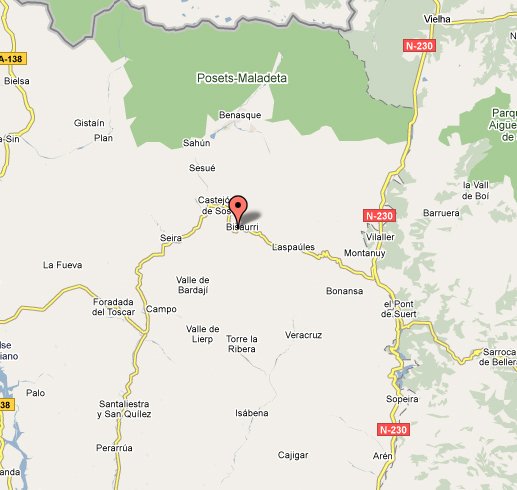 mapa de El Acebo De Casa Muria