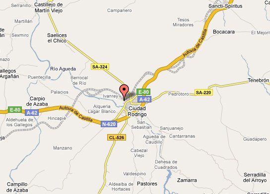 mapa de Casa Rural El Carmen