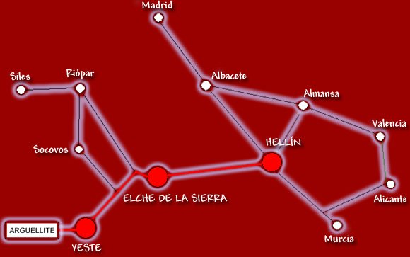 mapa de La Molata