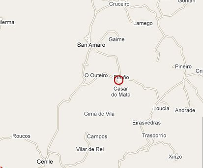 mapa de Aldea Figueiredo