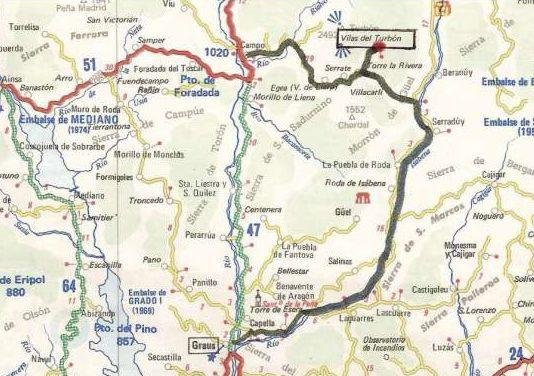 mapa de Arcos De Solana