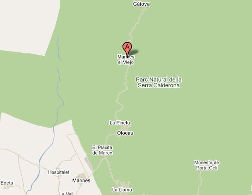 mapa de Llar D´Empar
