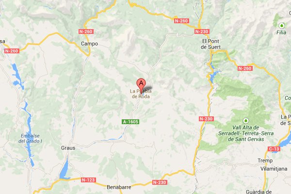 mapa de Casa Agustin