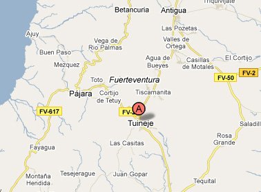 mapa de Agroturismo La Gayria
