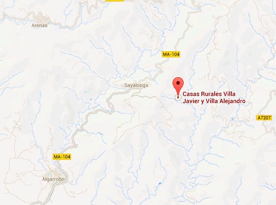 mapa de Villa Javier Y Villa Alejandro