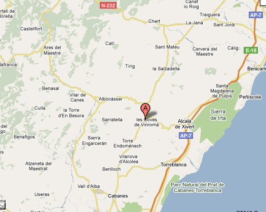 mapa de Casa Terencio I y II