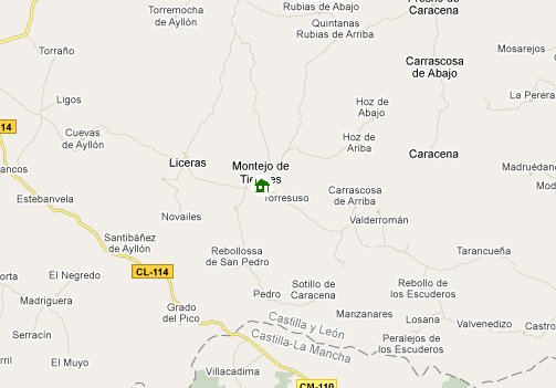mapa de Casa Rural De La Abuela