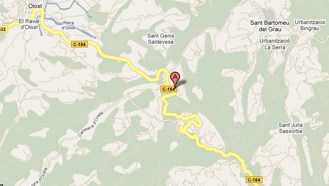 mapa de La Cabanya Del Permanyer