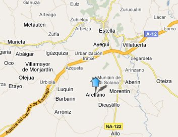 mapa de Casa Rural Kedenar