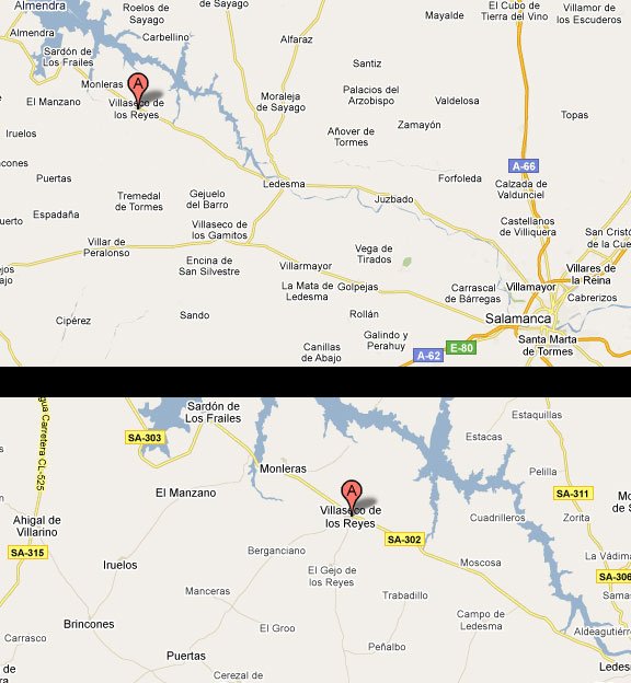 mapa de Ctr El Sayal