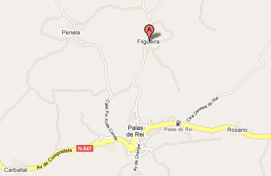 mapa de Casa Andrade