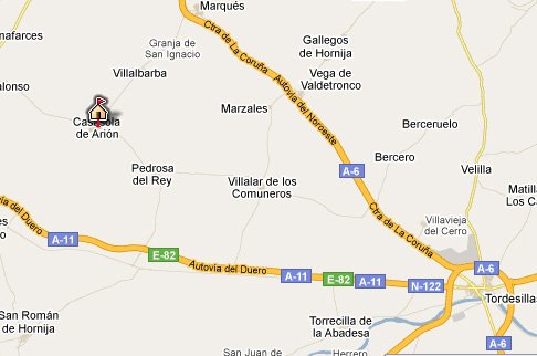 mapa de Casa Rural Don Diego