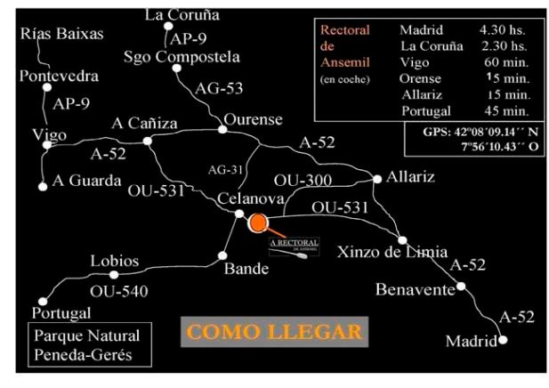 mapa de Rectoral De Ansemil