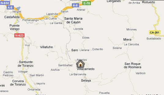 mapa de La Casa De La Botica