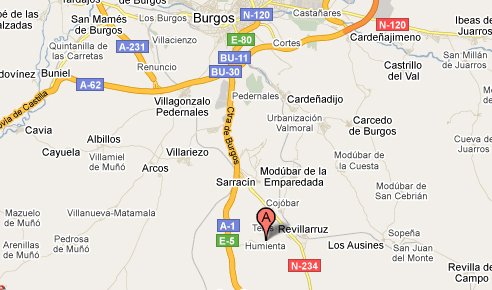mapa de Casa Rural La Huerta de Anan�as