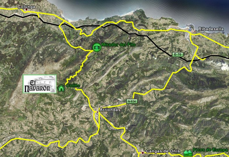 mapa de El Navarón