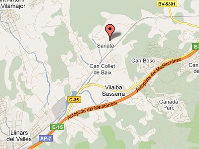 mapa de Masia Can Felip