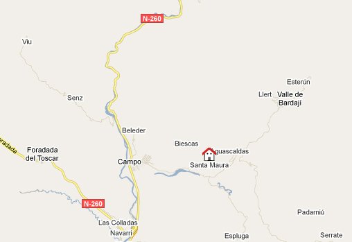 mapa de Casa Ramón